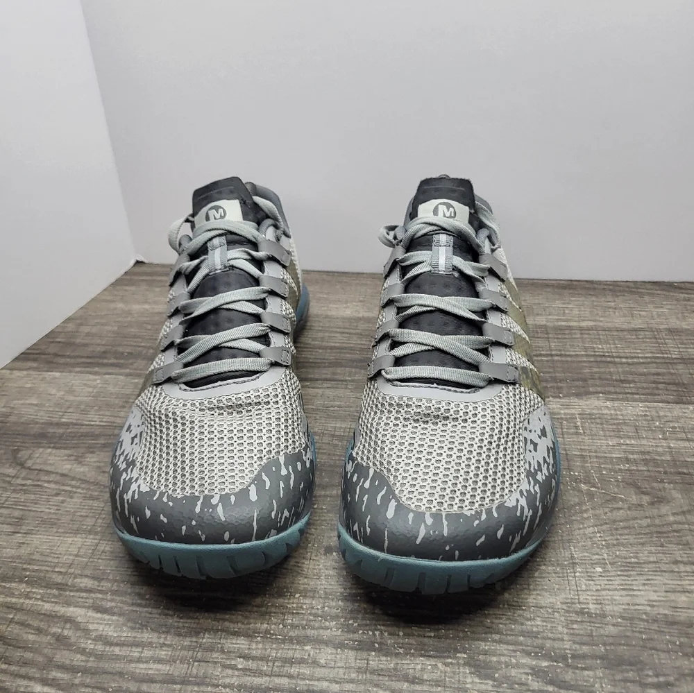 Merrell Womens Trail Glove 5 J52848 Gray Hiking Running Shoes Sneakers Size 11